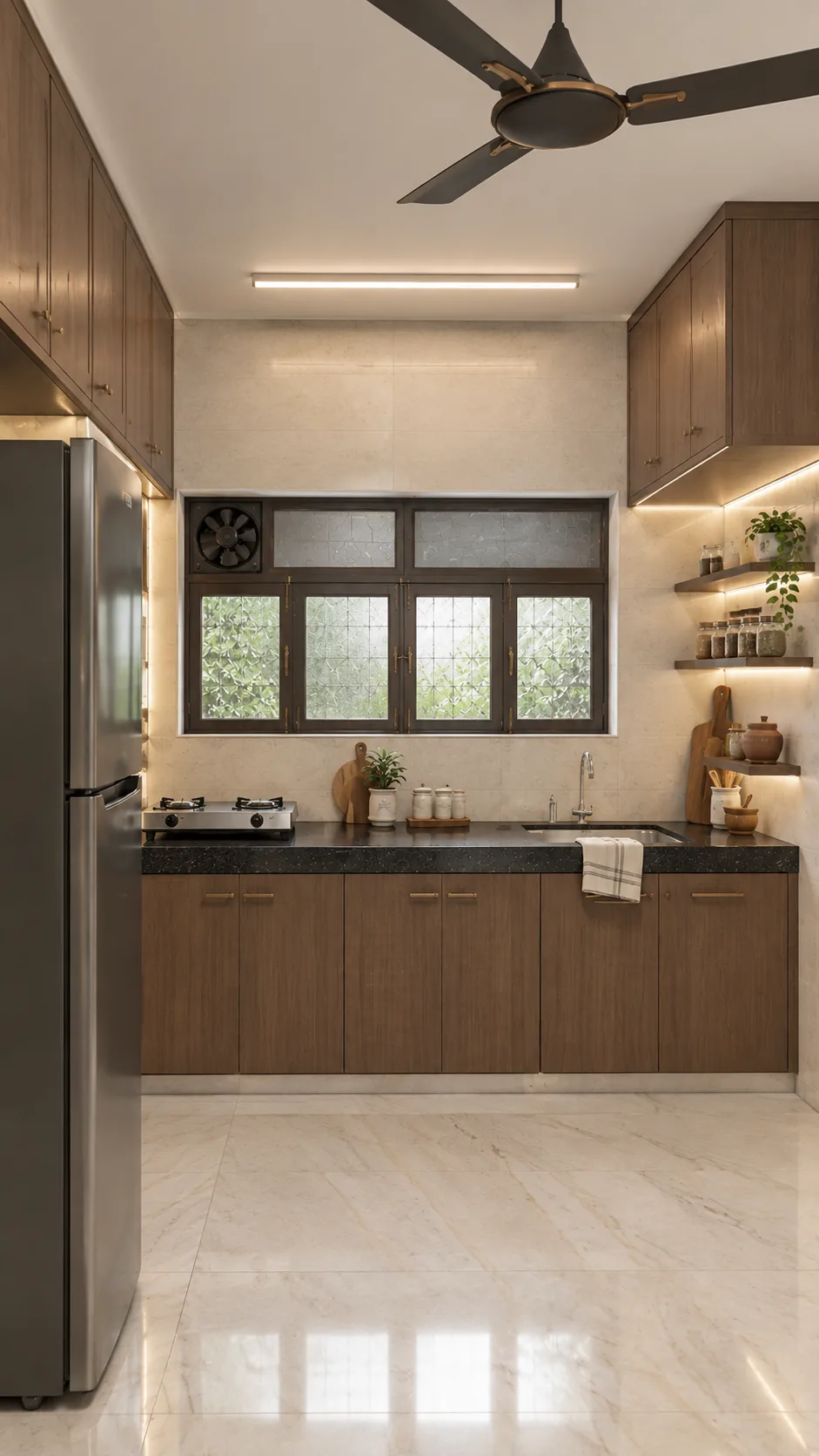 Ladda Nivas — Kitchen
