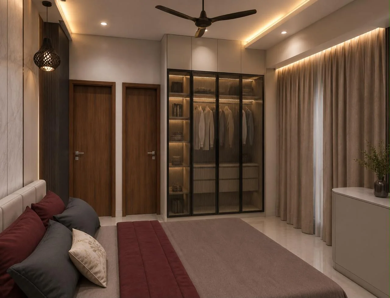 Nivasa — Wardrobe and seating